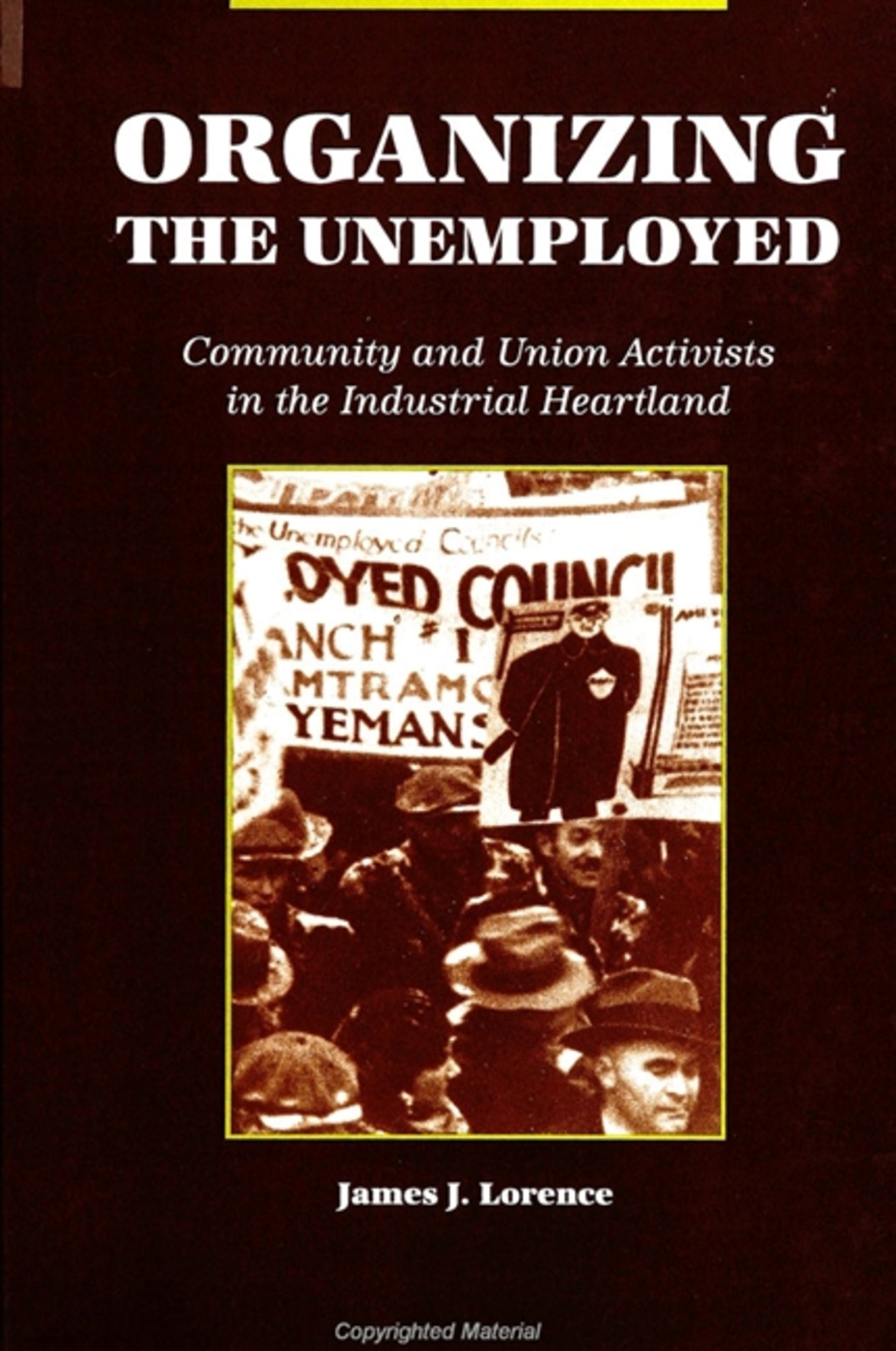 Cover image for Organizing the Unemployed ISBN 9780791429884